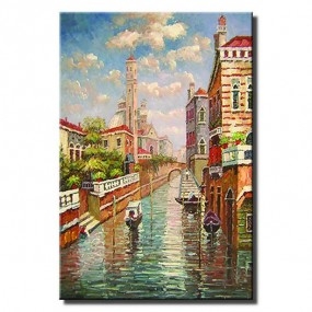 Tranh in Canvas sơn dầu